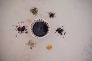 Organic Elderberry Hibiscus “Bee-Well” Tea